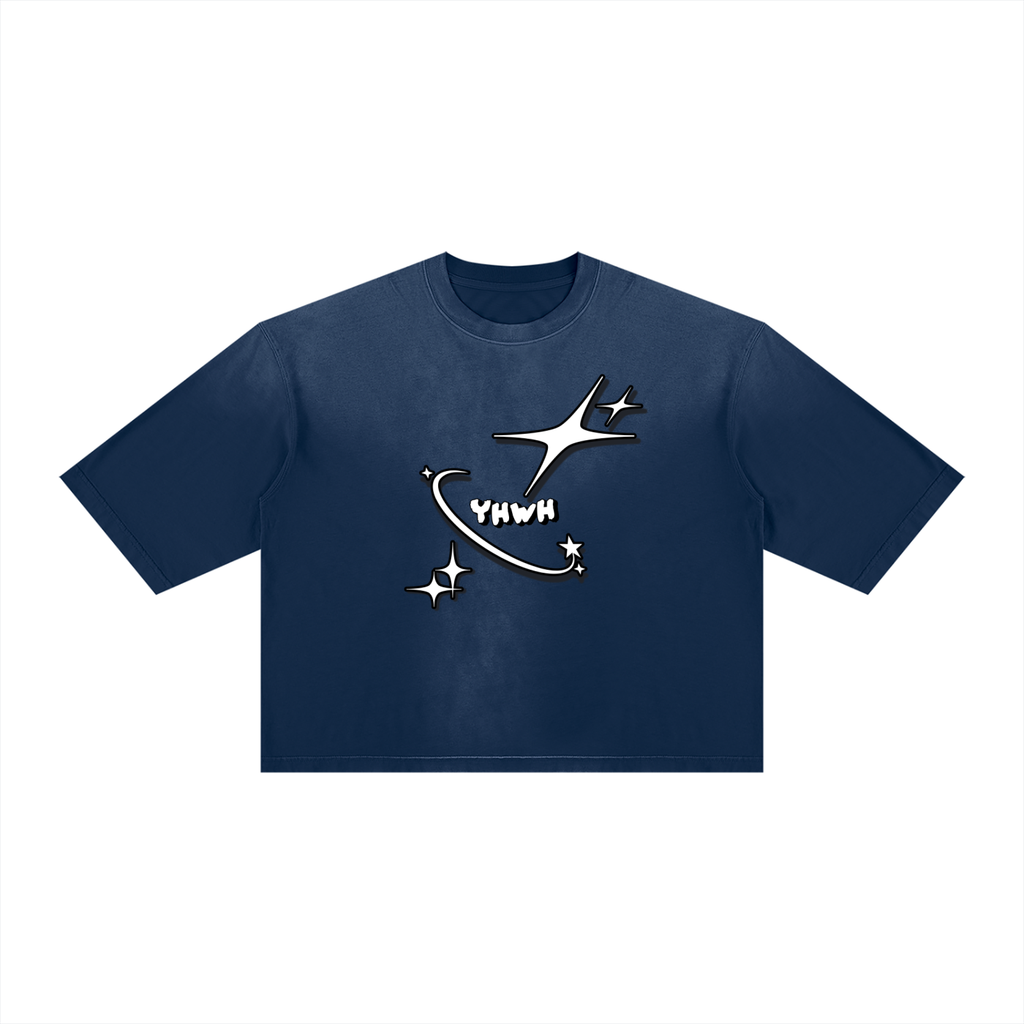 Unisex Vintage Wash Sunfade Boxy T-Shirt