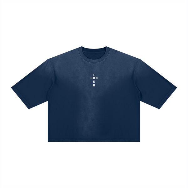 Unisex Vintage Wash Sunfade Boxy T-Shirt